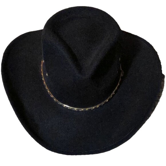 Pigalle Arlop Hat Made In Mexico Black Felt - Picture 2 of 7